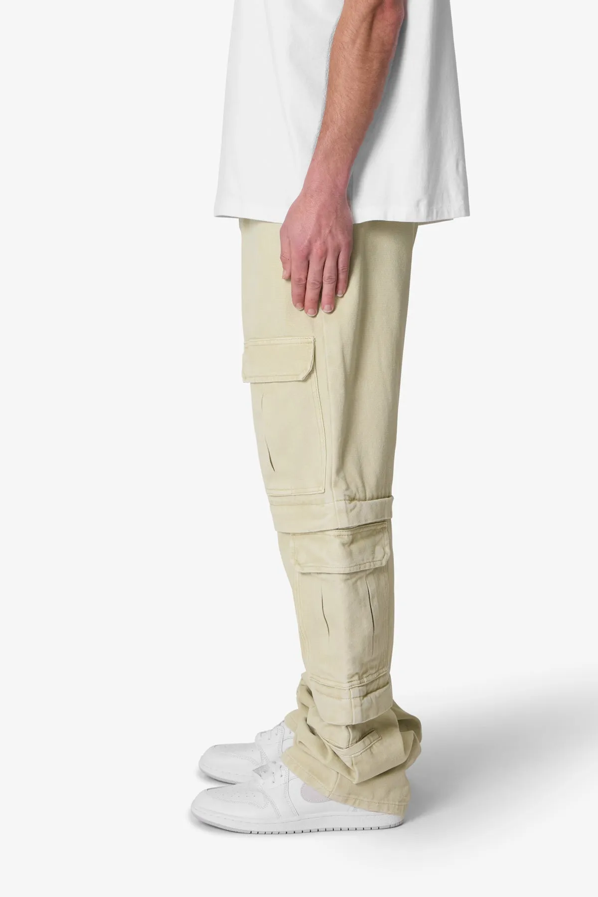 Ultra Baggy Channel Cargo Denim - Tan sold by MNML product image thumbnail 4