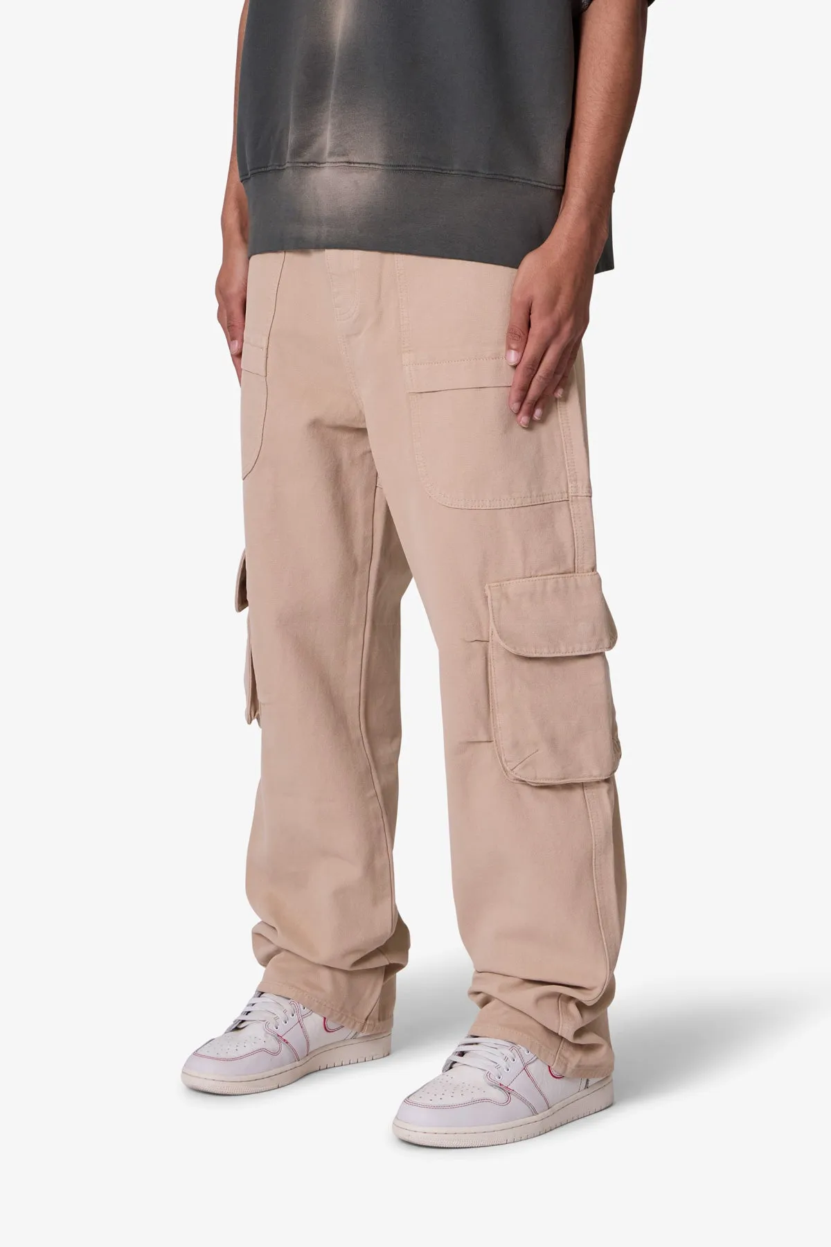 Ultra Baggy Pocketeer Denim - Khaki sold by MNML product image thumbnail 3