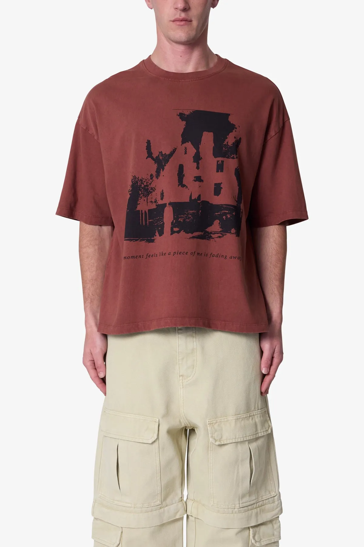 Fading Away Tee - Brick sold by MNML product image thumbnail 2