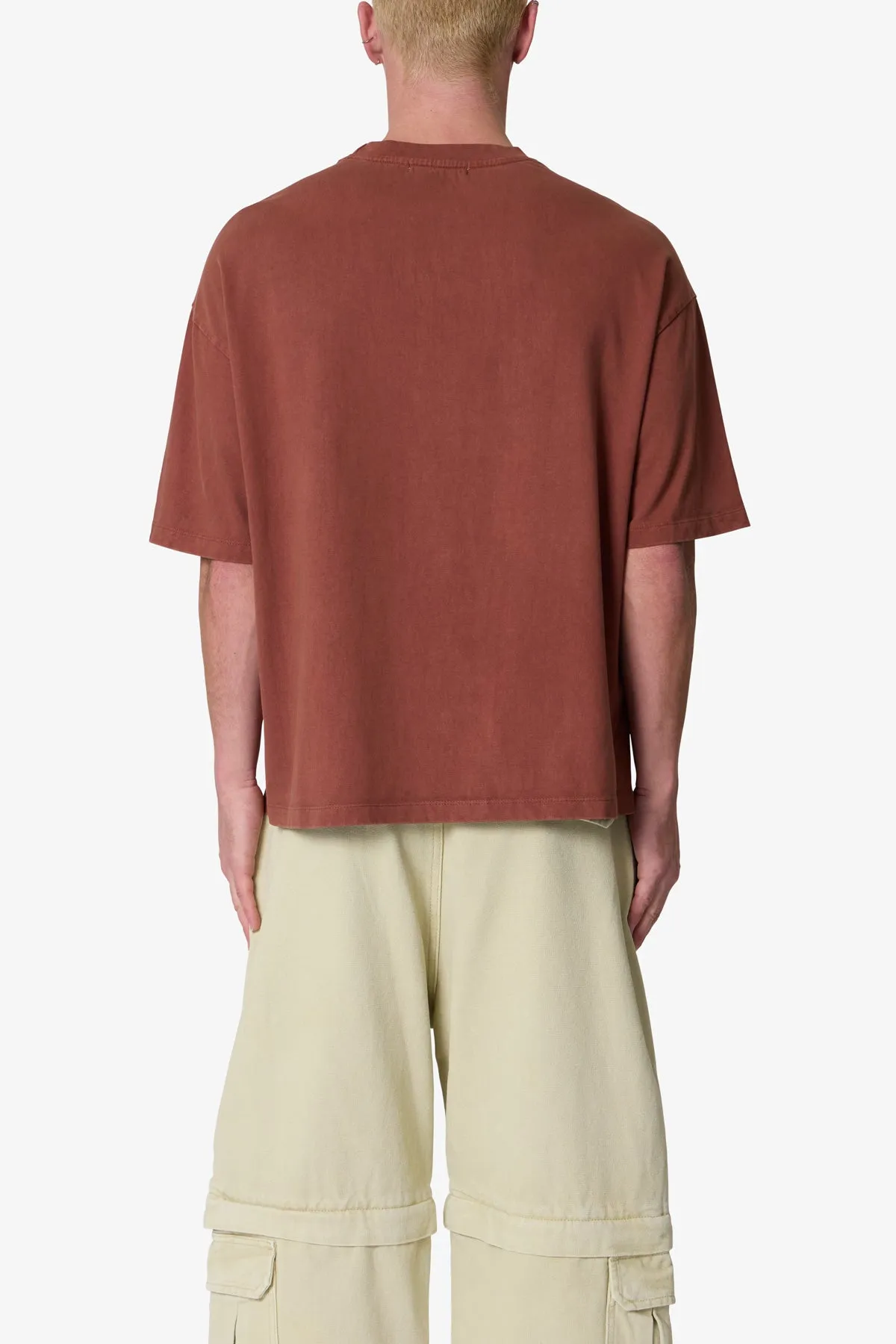 Fading Away Tee - Brick sold by MNML product image thumbnail 5