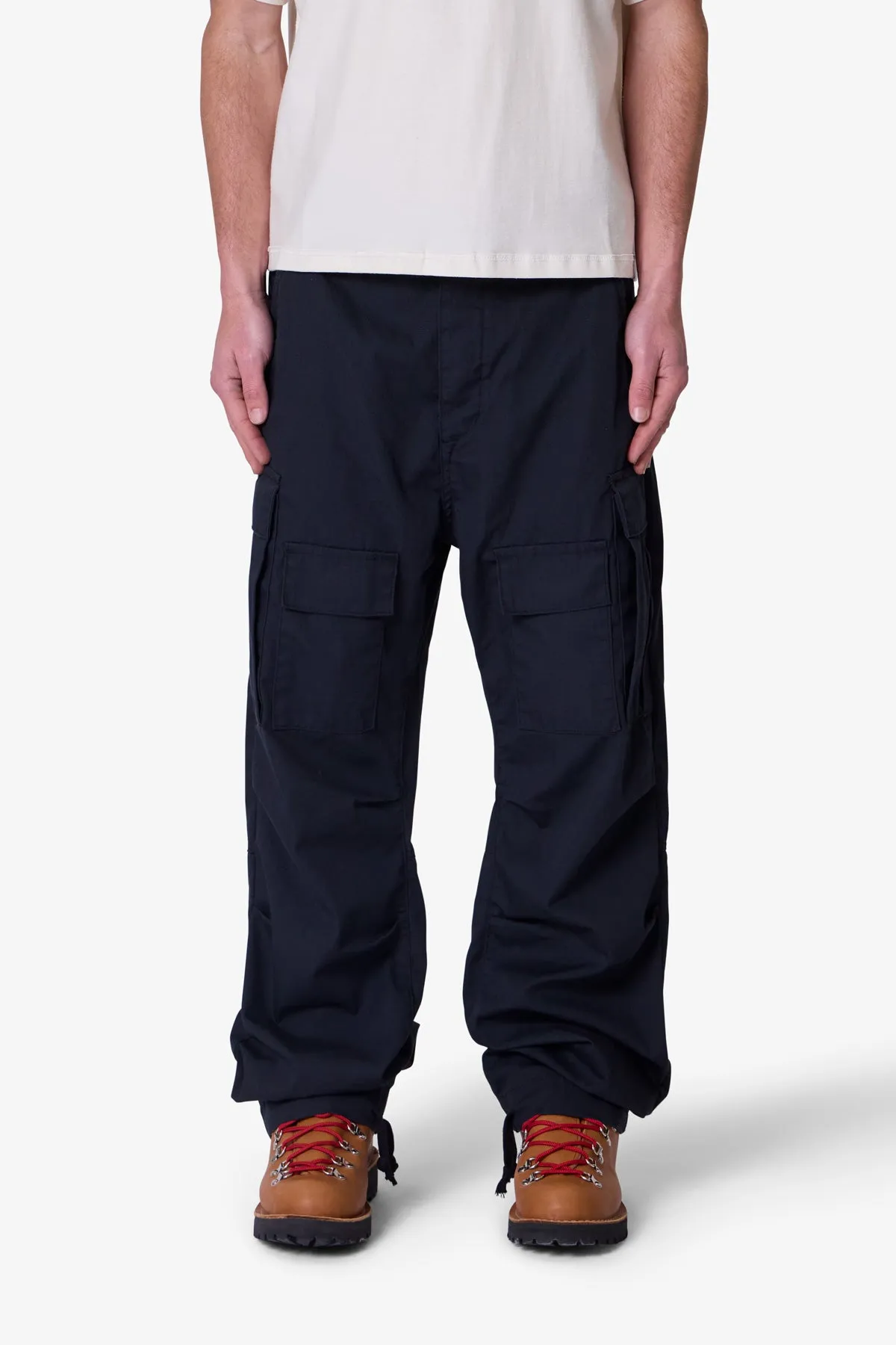 Ultra Baggy Cargo Pants - Black sold by MNML product image thumbnail 2