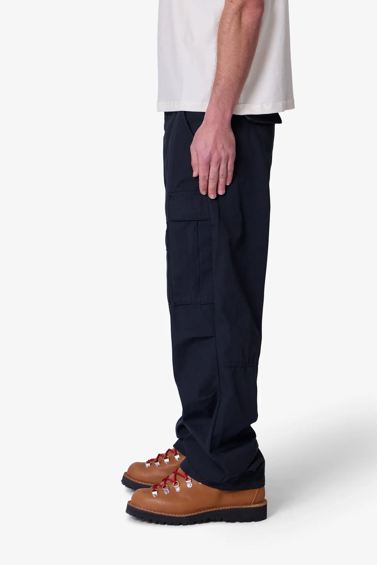 Ultra Baggy Cargo Pants - Black sold by MNML product image thumbnail 4