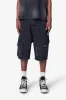 Baggy Zipper Denim Shorts - Black sold by MNML