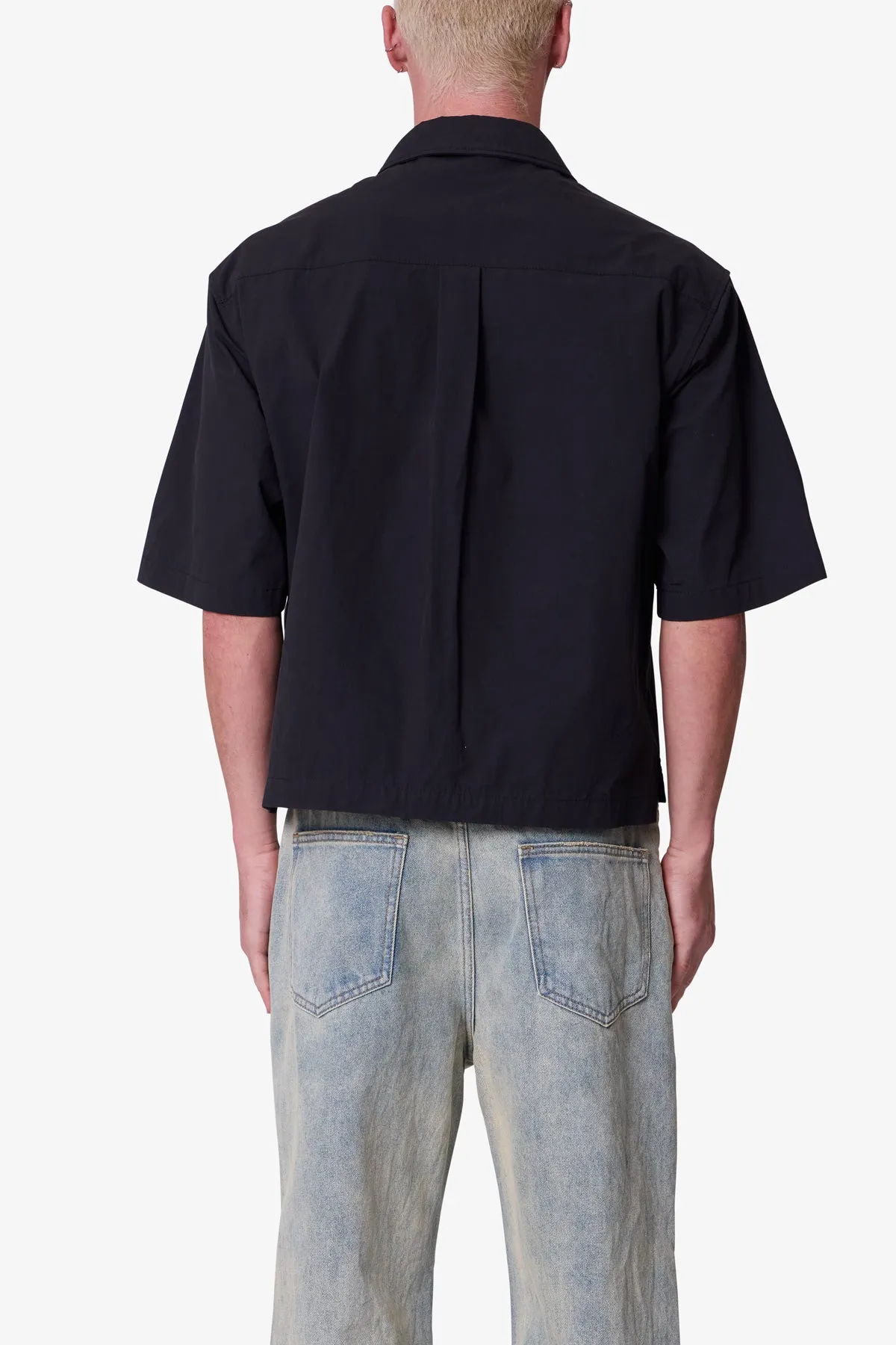 Zipped Up Shirt - Black sold by MNML product image thumbnail 5