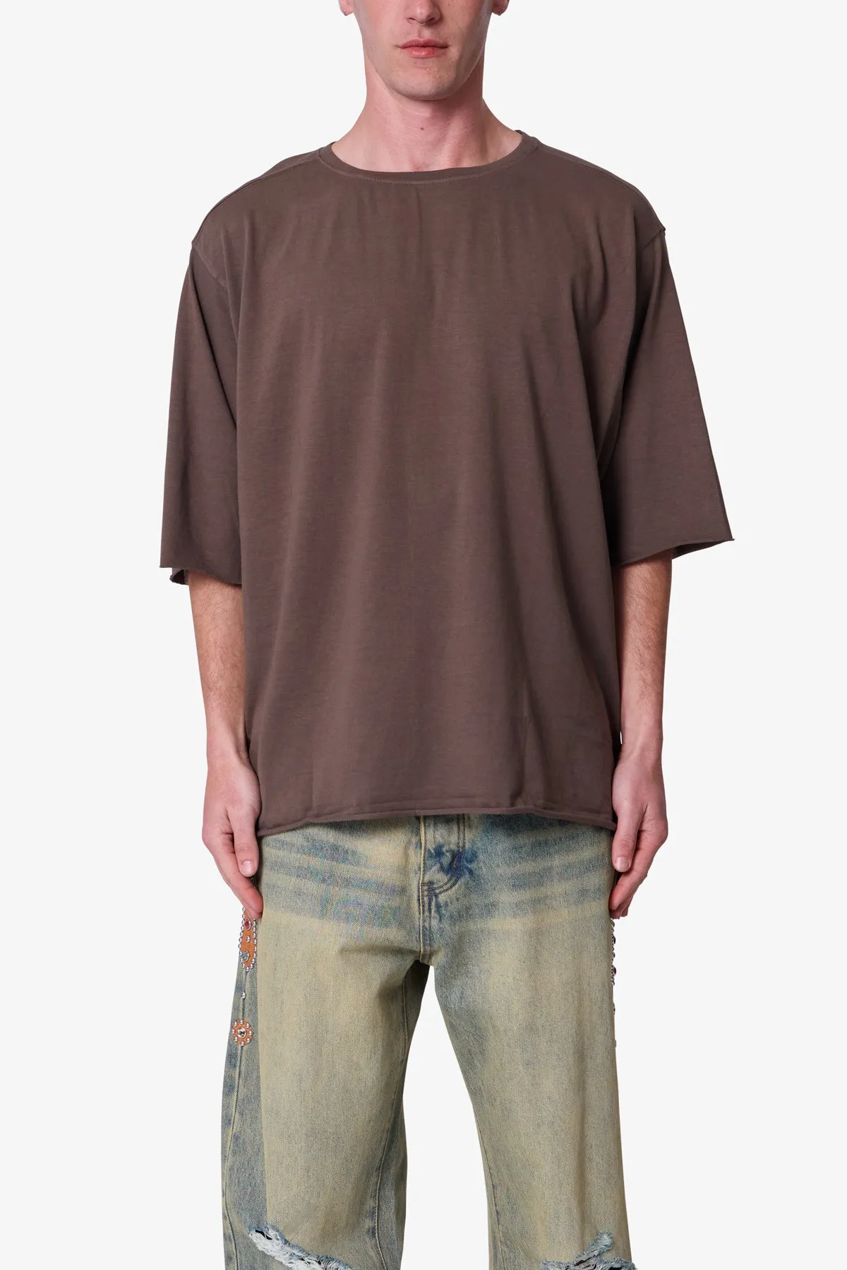 OG Oversized Tee - Muddy Grey sold by MNML product image thumbnail 2