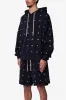All Over Button Hoodie - Black sold by MNML