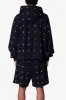 All Over Button Hoodie - Black sold by MNML