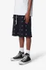 All Over Button Shorts - Black sold by MNML