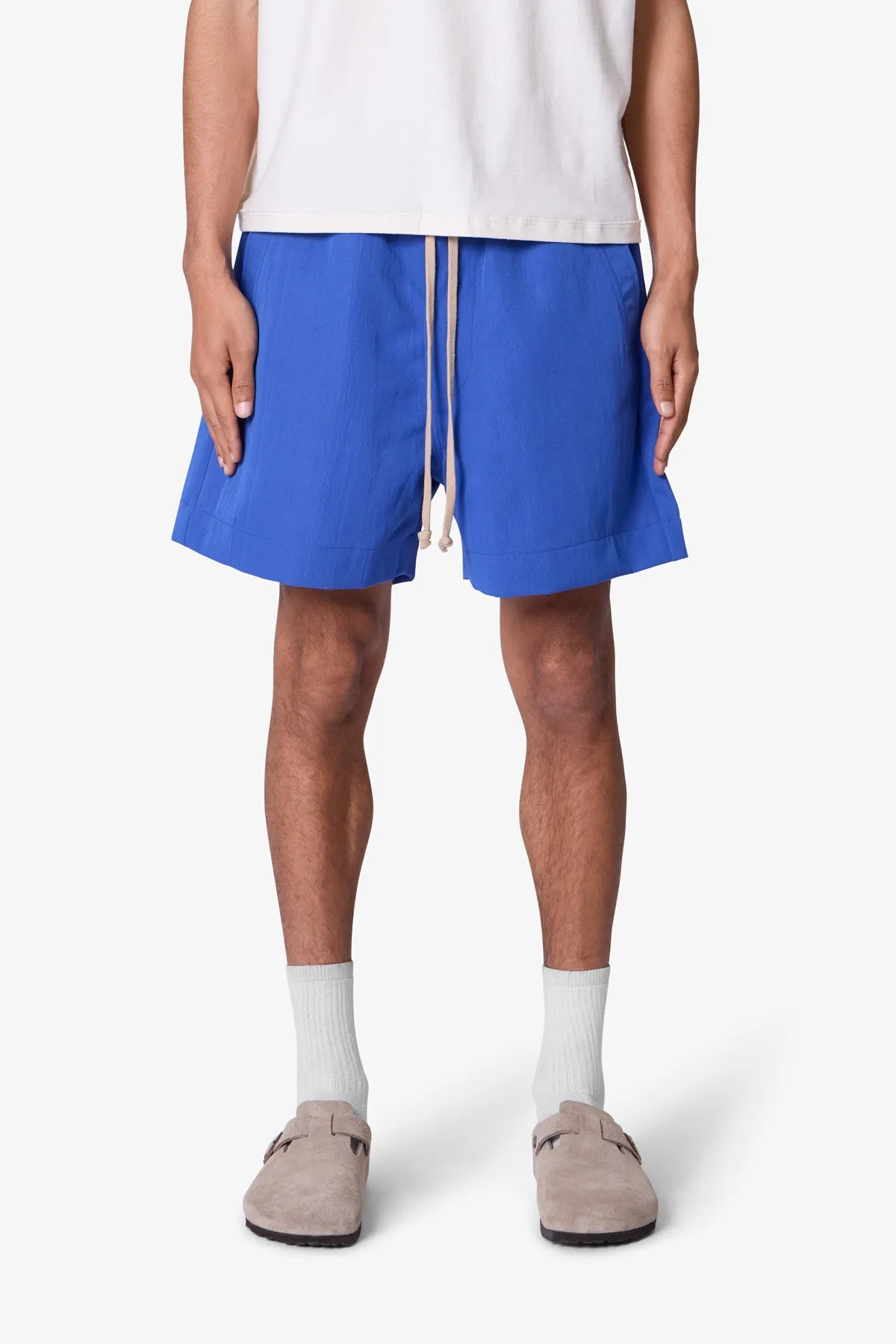 Weimar Shorts - Blue sold by MNML