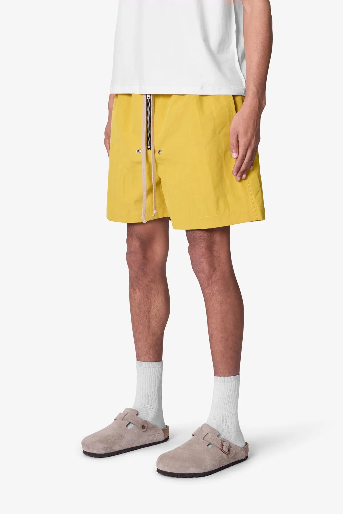Mud Shorts - Yellow sold by MNML product image thumbnail 3