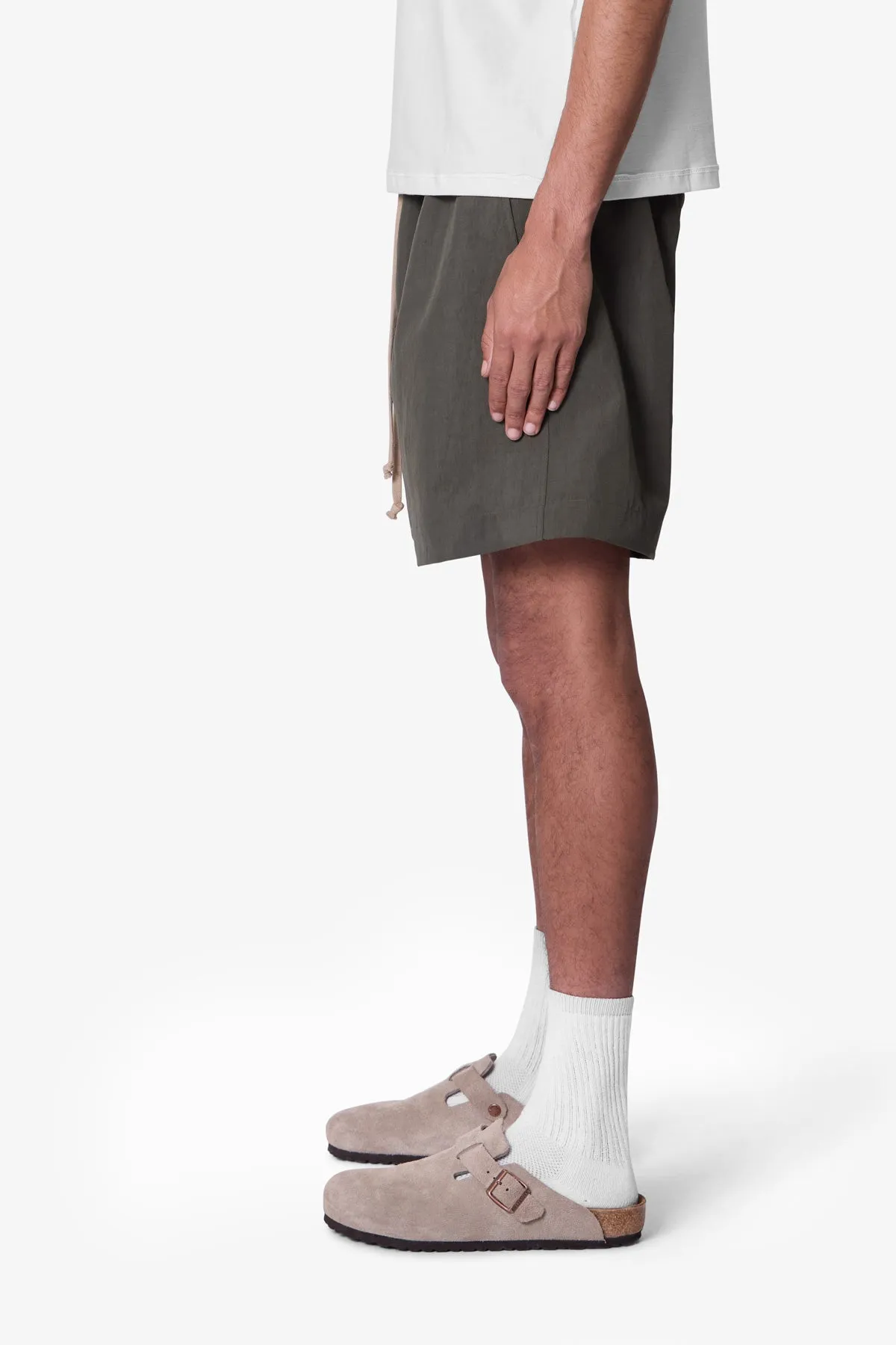 Mud Shorts - Olive sold by MNML product image thumbnail 4