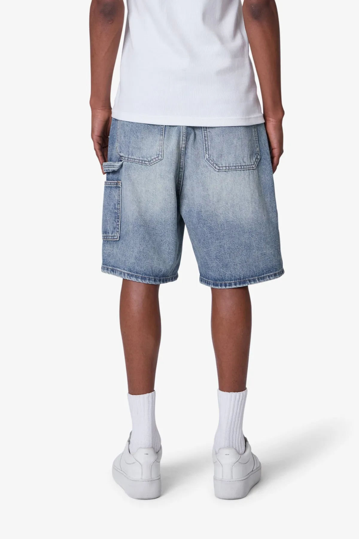 Western Jewel Denim Shorts - Blue sold by MNML product image thumbnail 5