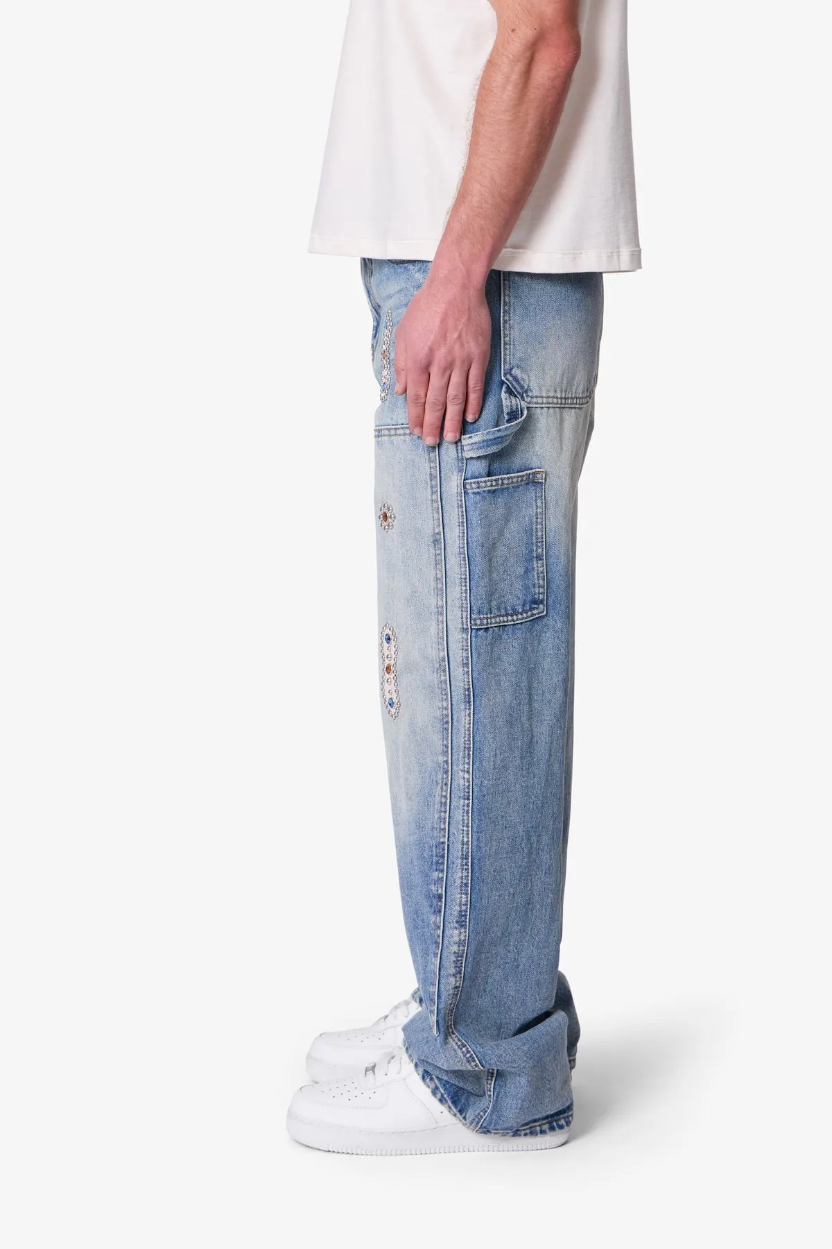 V734 Western Jewel Denim - Blue sold by MNML product image thumbnail 4