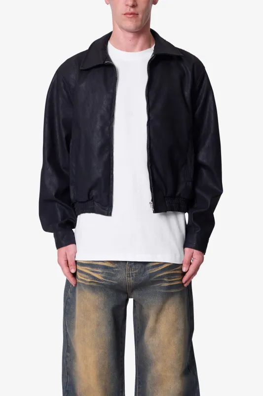 Grandpa's Bomber Jacket - Black sold by MNML