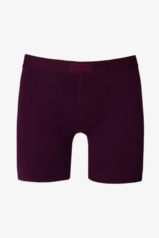 Every Day 5" Modal Boxer Briefs - Burgundy sold by MNML