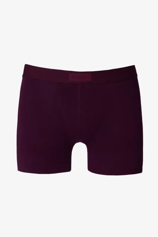 Every Day 3" Modal Boxer Briefs - Burgundy sold by MNML