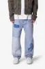 Ultra Baggy Patched Up Denim - Light Blue sold by MNML