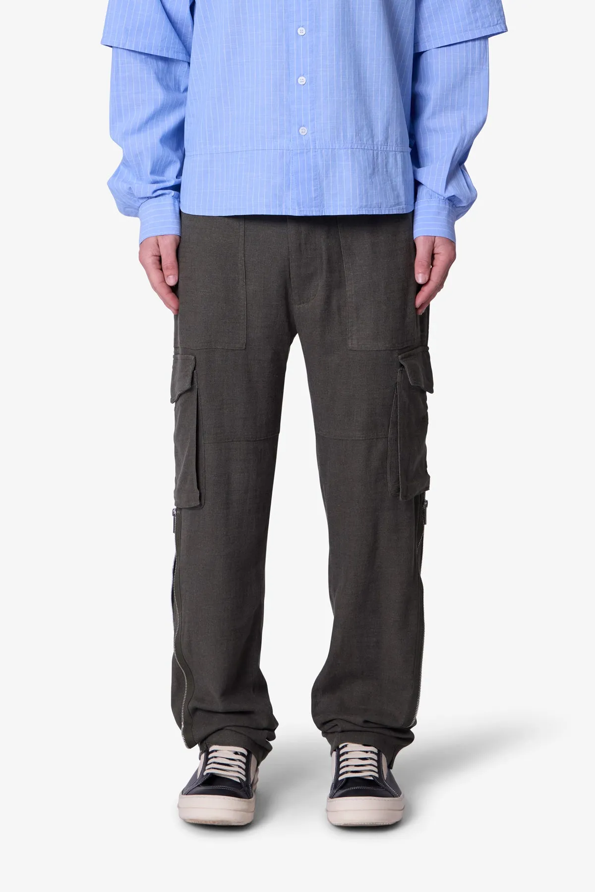 Military Trouser Pants - Olive sold by MNML