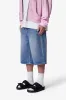 Ultra Baggy Denim Shorts - Medium Blue sold by MNML