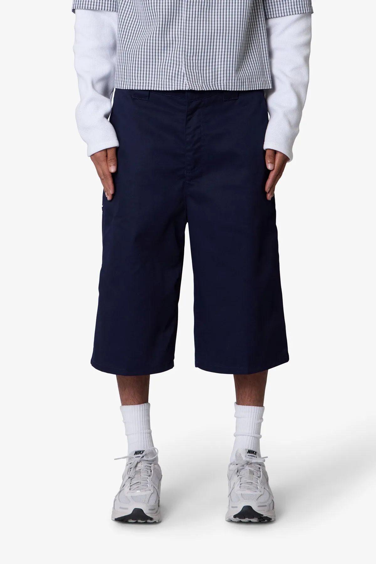 Ultra Baggy Work Shorts - Dark Navy sold by MNML product image thumbnail 2