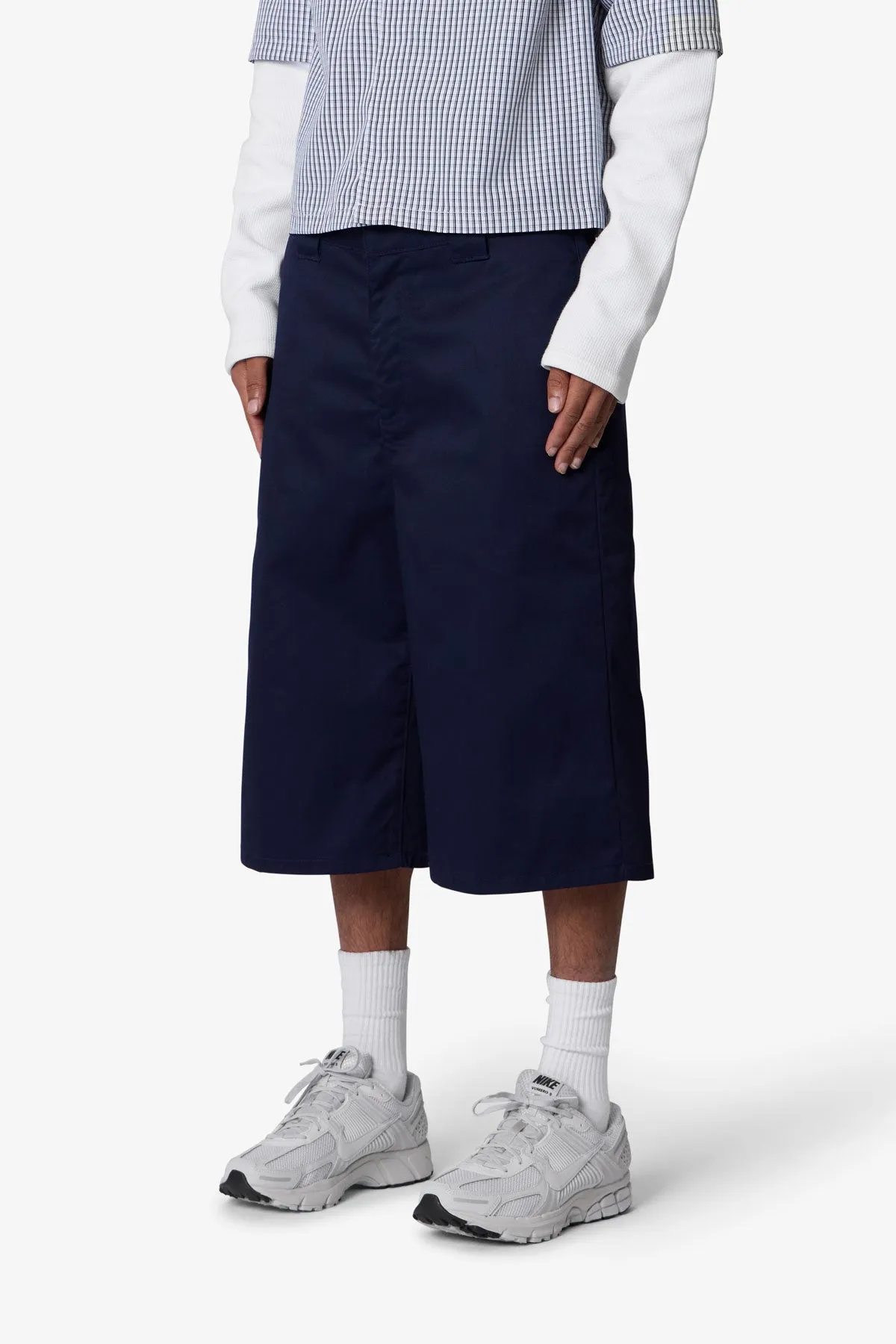 Ultra Baggy Work Shorts - Dark Navy sold by MNML product image thumbnail 3