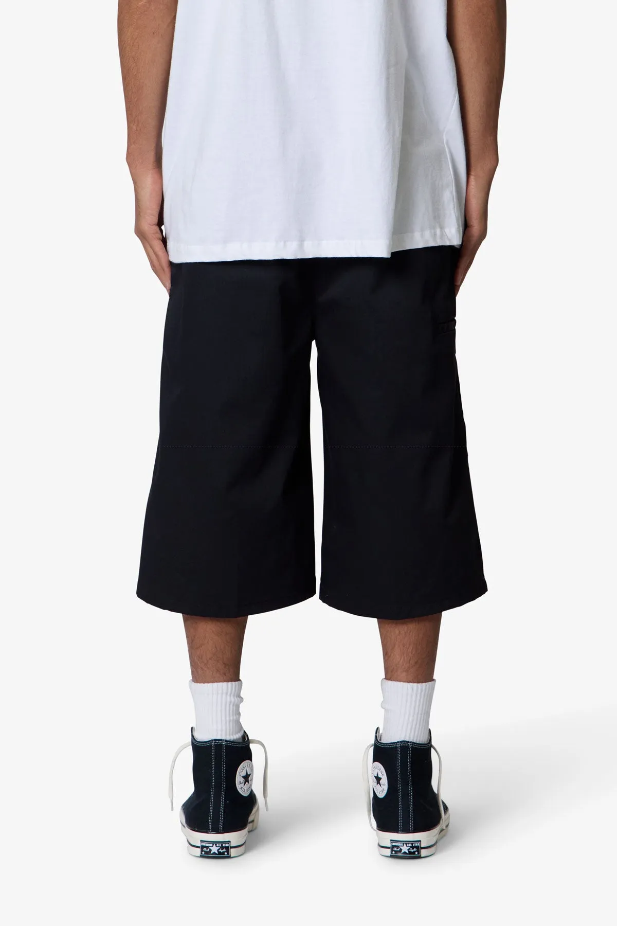 Ultra Baggy Work Shorts - Black sold by MNML product image thumbnail 5