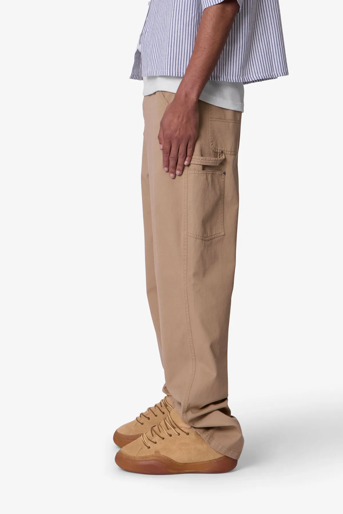 Ultra Baggy Chino Pants - Khaki sold by MNML product image thumbnail 4