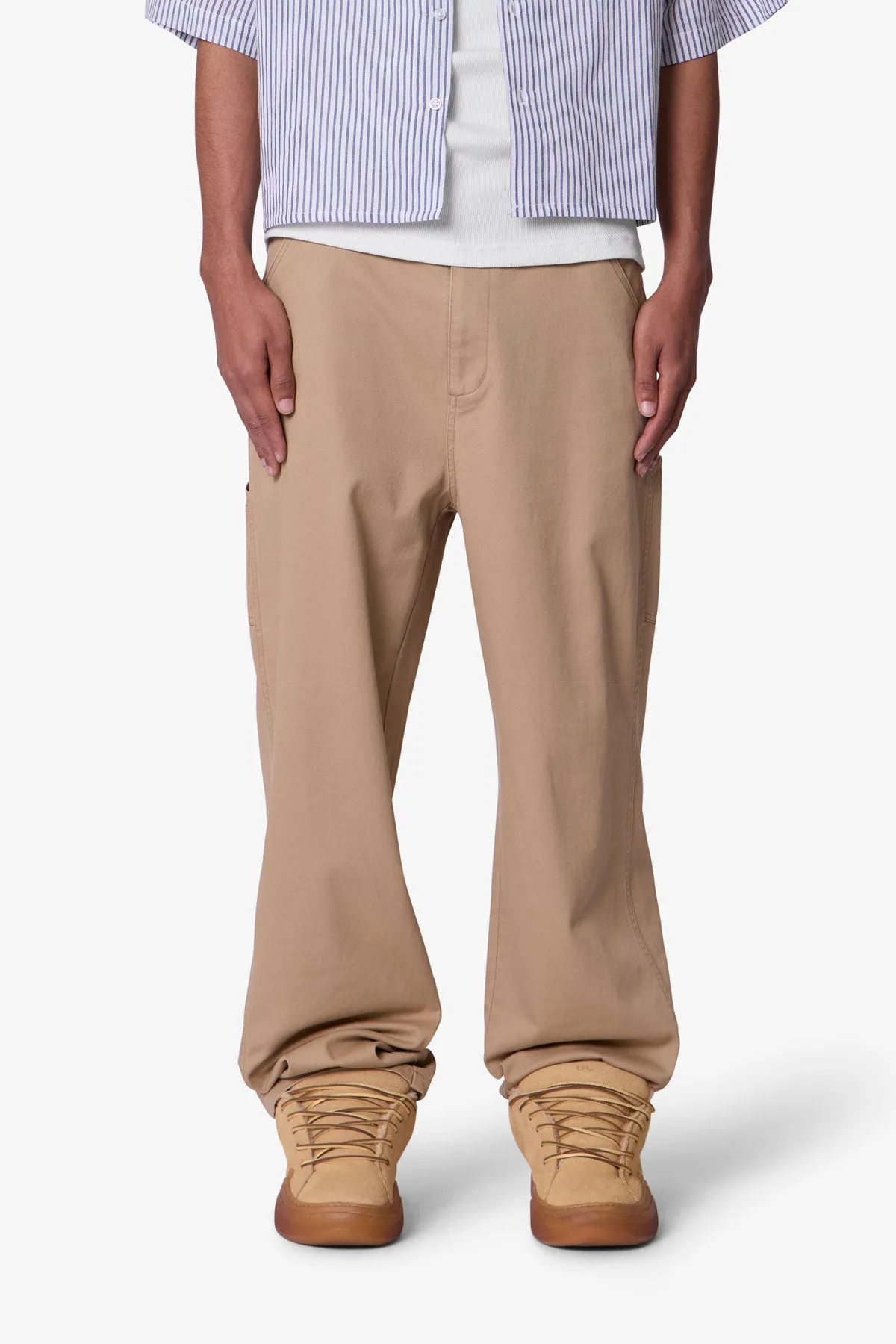Ultra Baggy Chino Pants - Khaki sold by MNML product image thumbnail 2