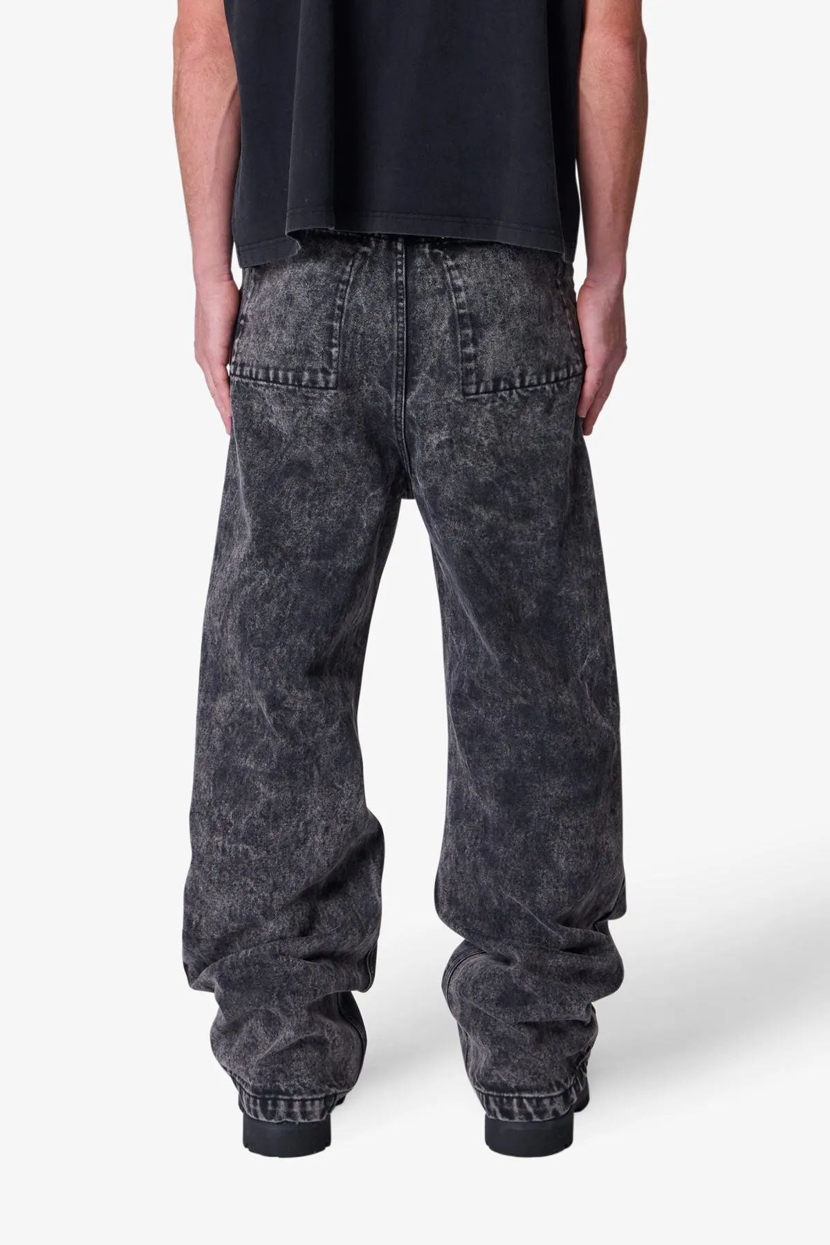 Baggy Moto Denim - Vintage Black sold by MNML product image thumbnail 5