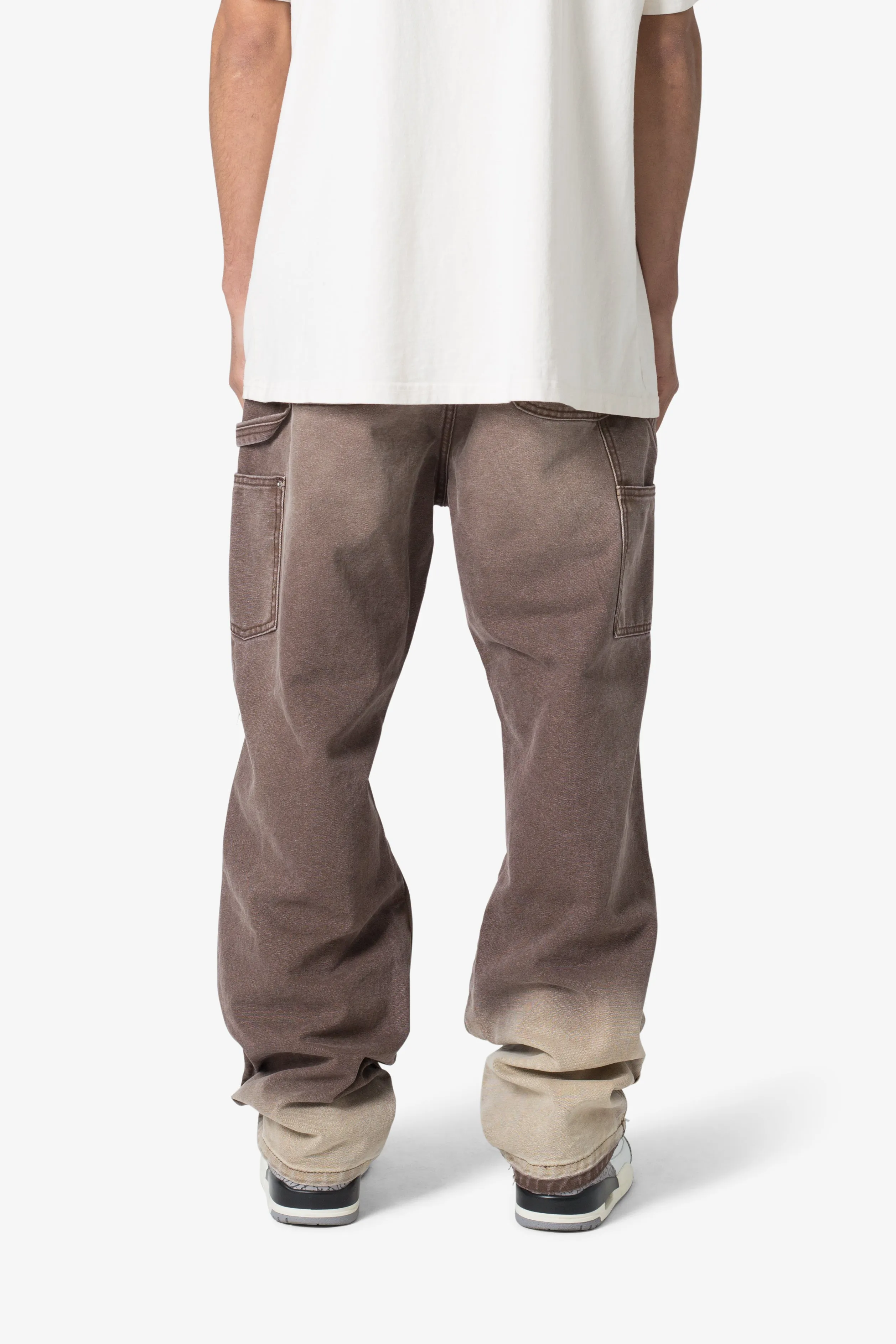 Ultra Baggy Work Pants - Brown sold by MNML product image thumbnail 5