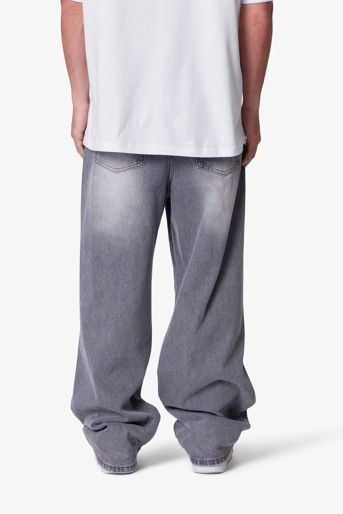Ultra Baggy Blowout Denim - Washed Grey sold by MNML product image thumbnail 5