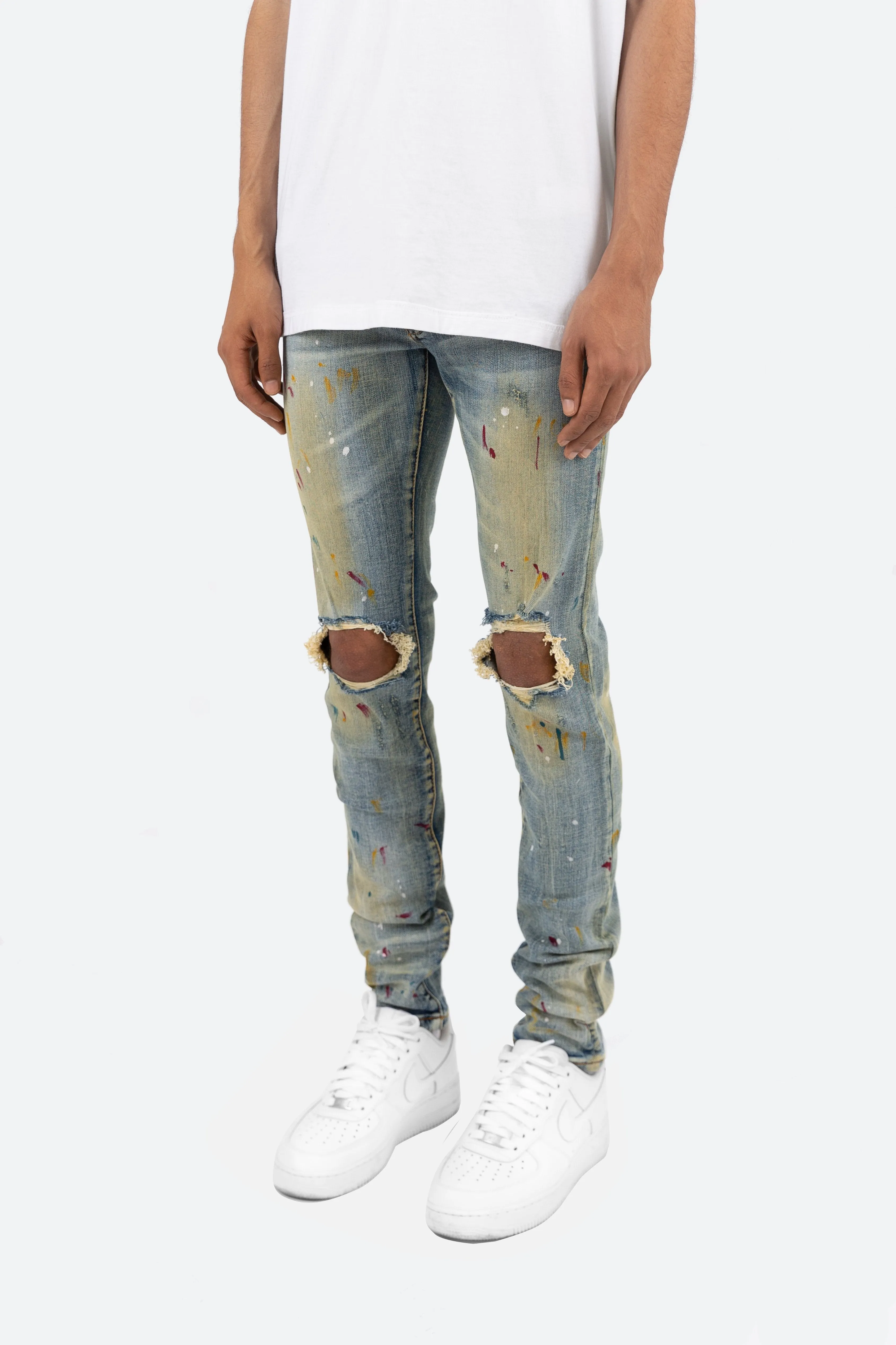 X188 Skinny Denim - Blue sold by MNML product image thumbnail 3