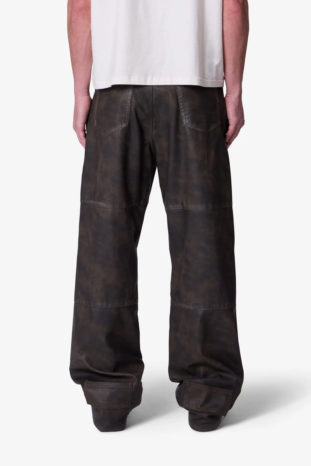 Ultra Baggy Arcane Pants - Black/Brown sold by MNML product image thumbnail 5