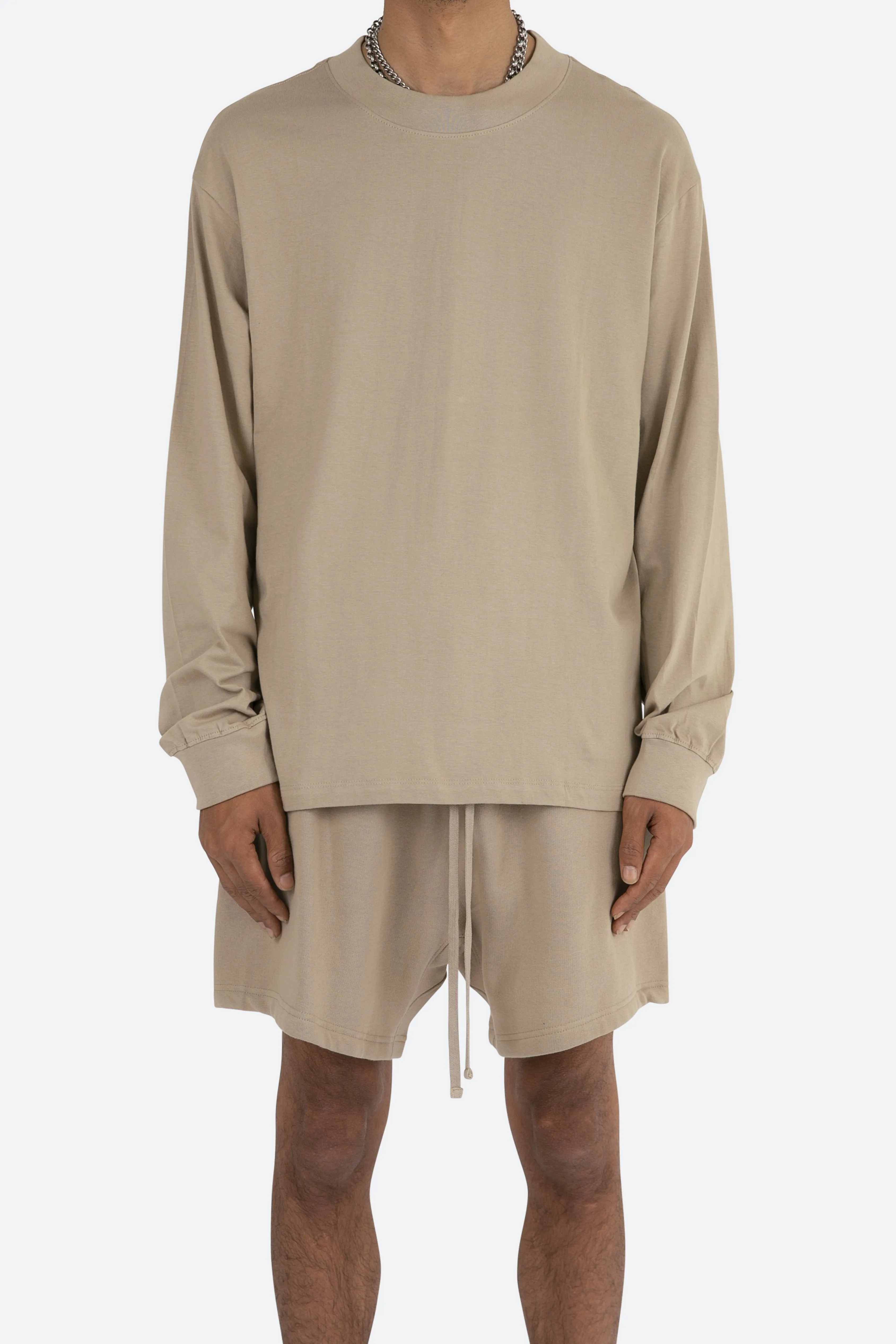 Every Day L/S Tee - Earth sold by MNML