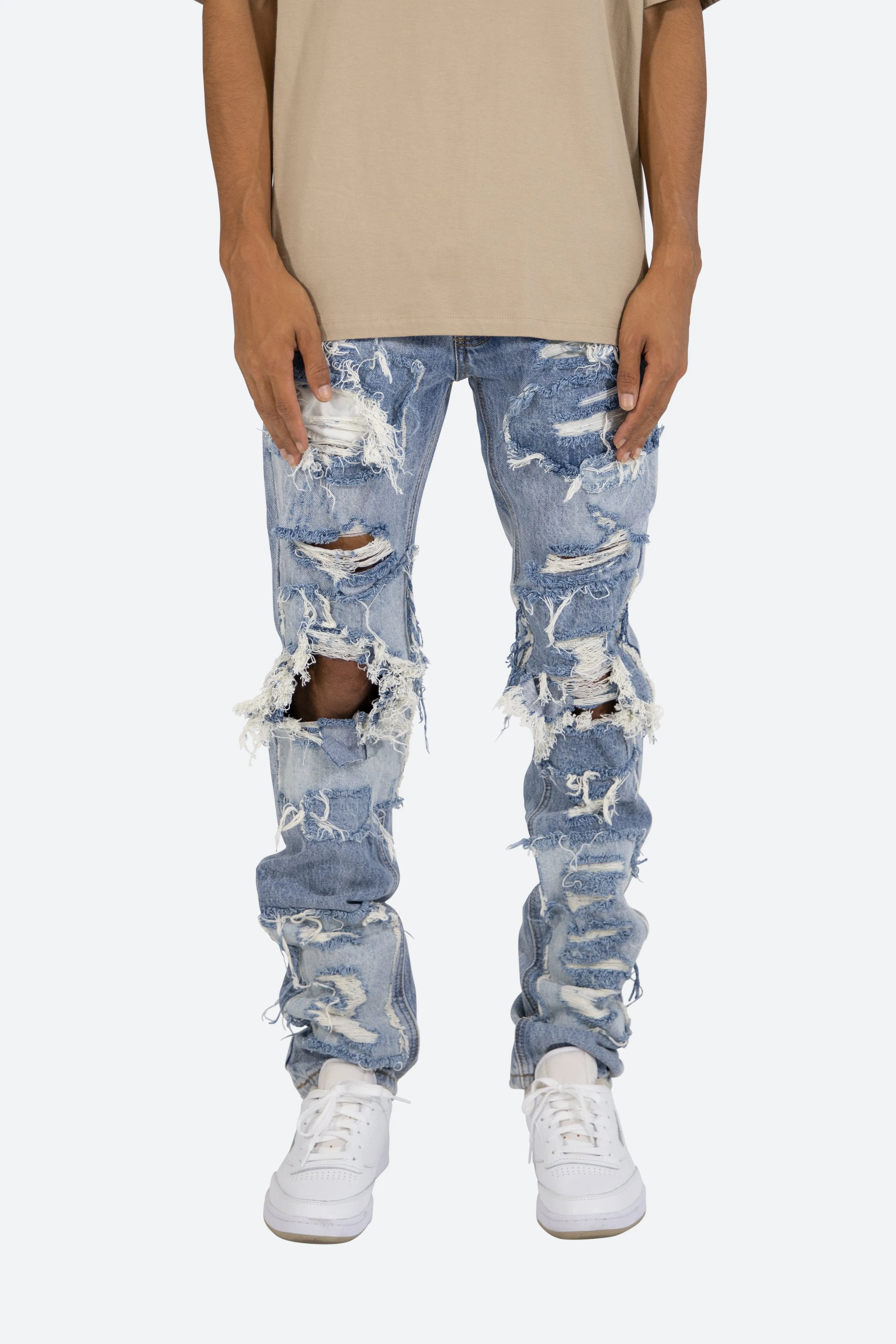 D295 Straight Denim - Blue sold by MNML