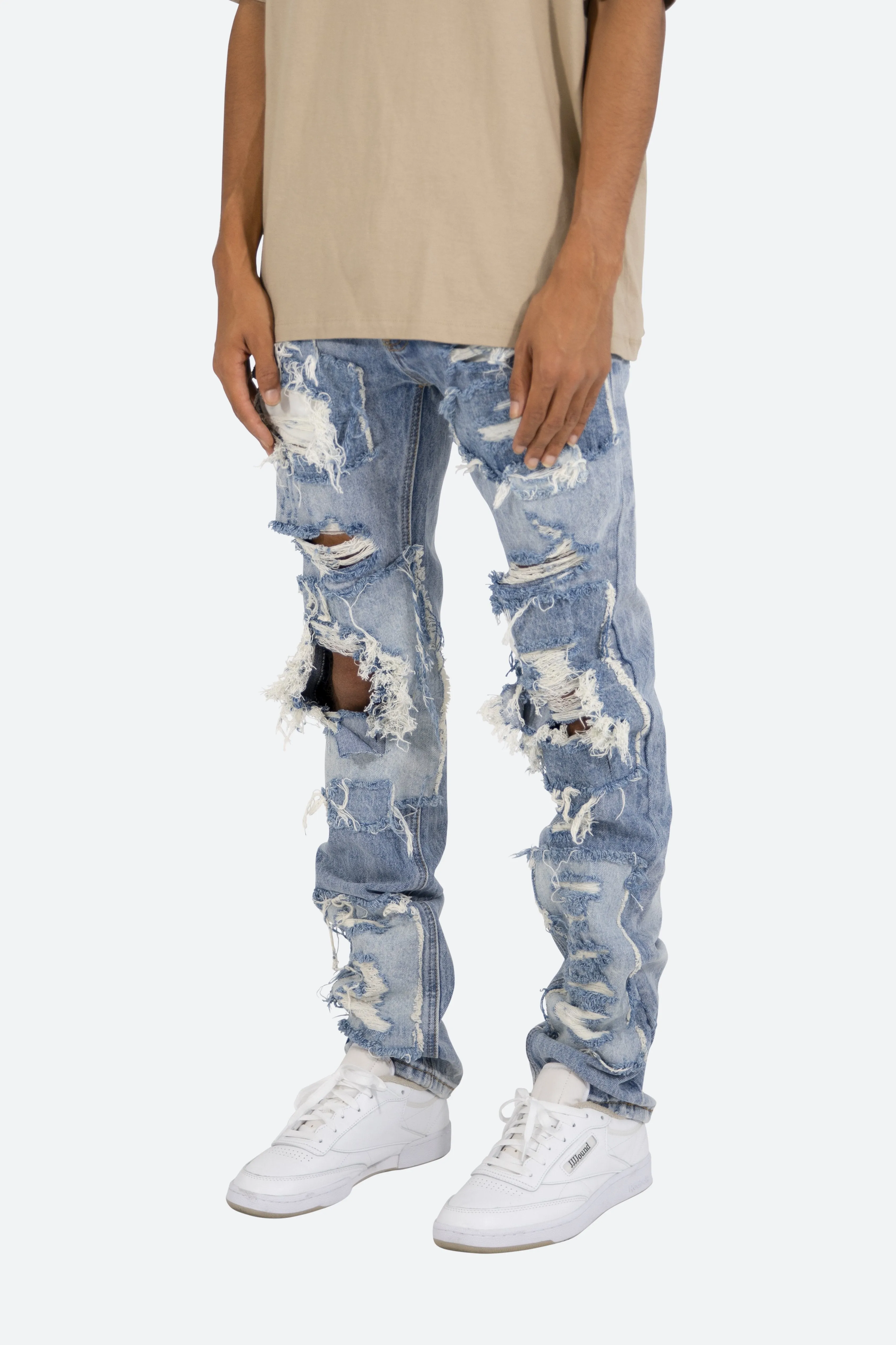 D295 Straight Denim - Blue sold by MNML product image thumbnail 3