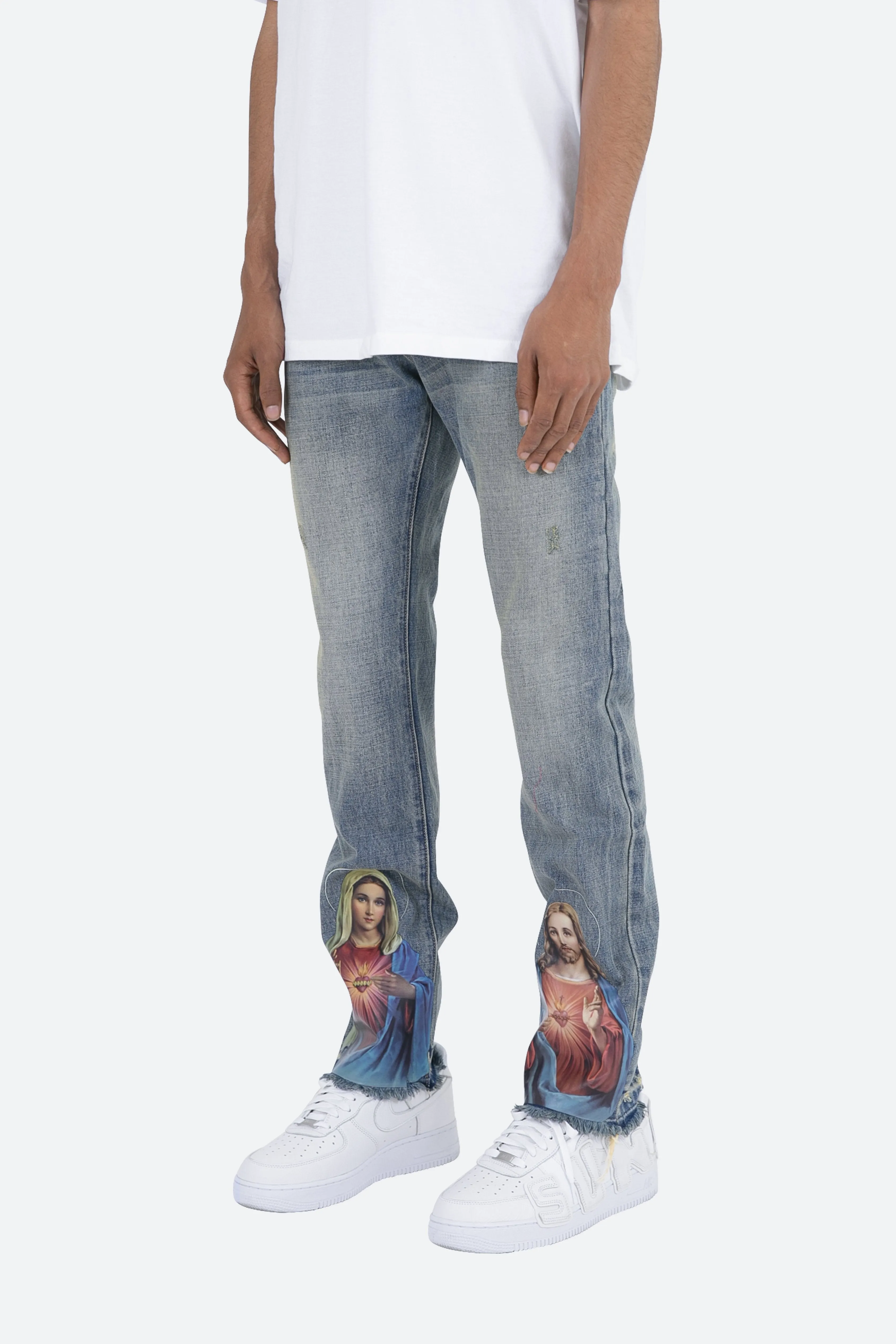 D241 Straight Denim - Blue sold by MNML product image thumbnail 3