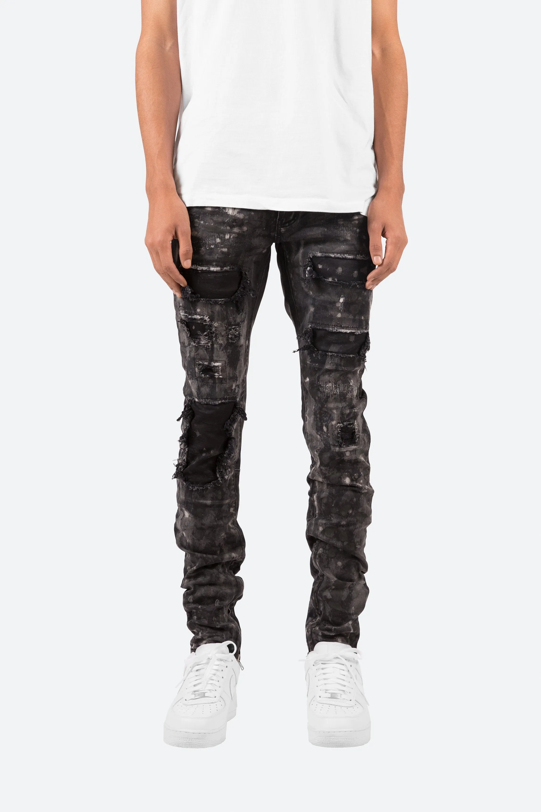 M140 Slim Denim - Black sold by MNML product image thumbnail 2