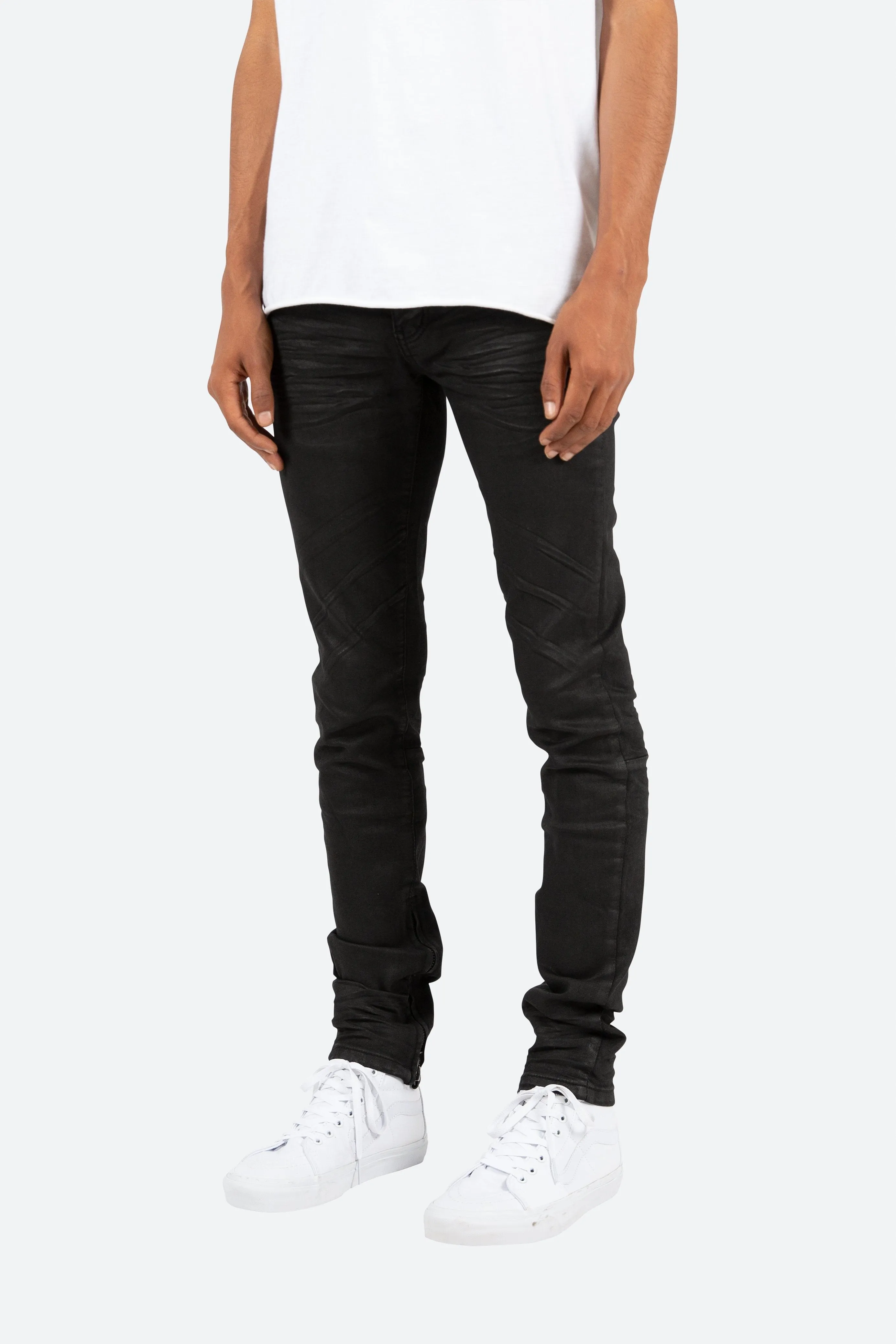M44 Slim Denim - Black sold by MNML product image thumbnail 3