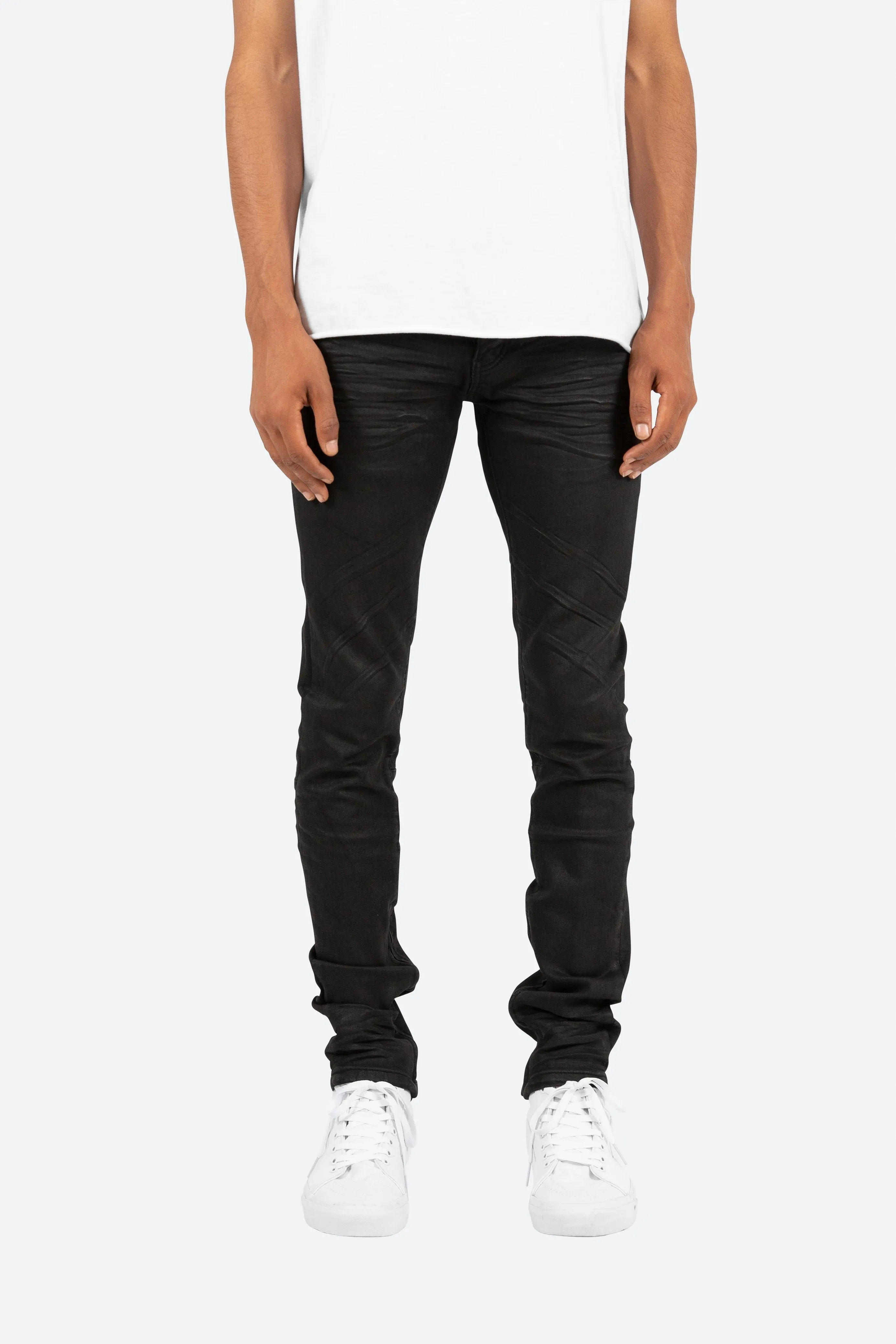 M44 Slim Denim - Black sold by MNML product image thumbnail 2