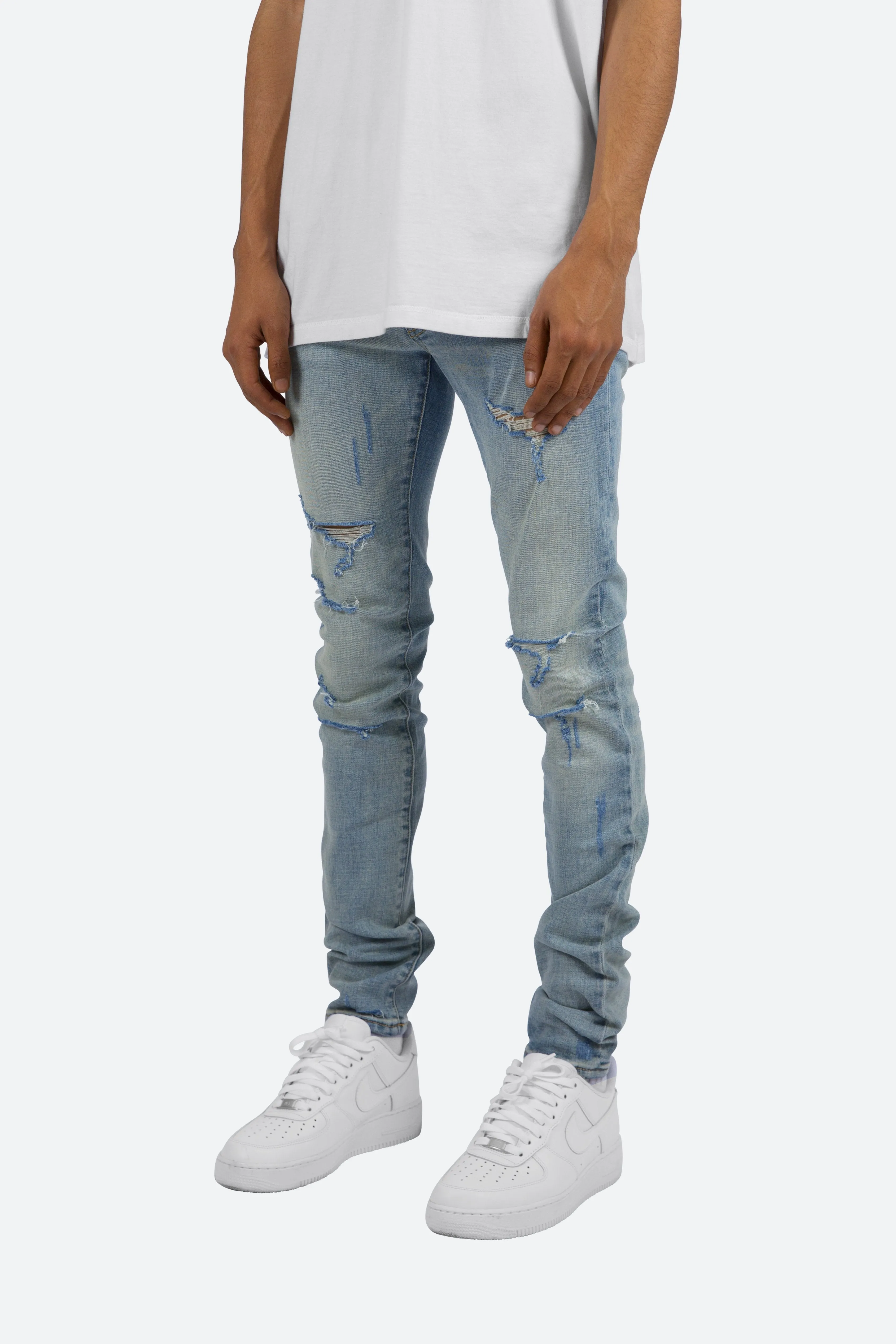 X36 Skinny Denim - Blue sold by MNML product image thumbnail 4