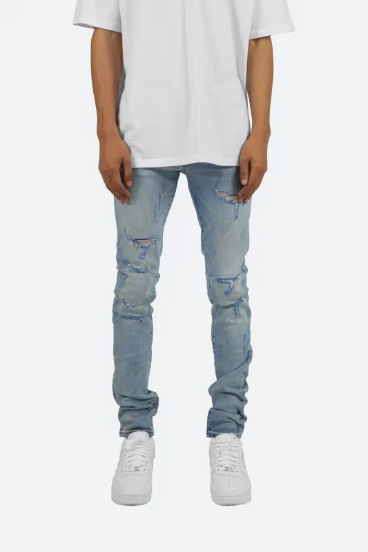 X36 Skinny Denim - Blue sold by MNML