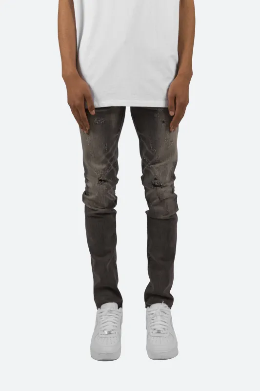 X145 Skinny Denim - Grey sold by MNML