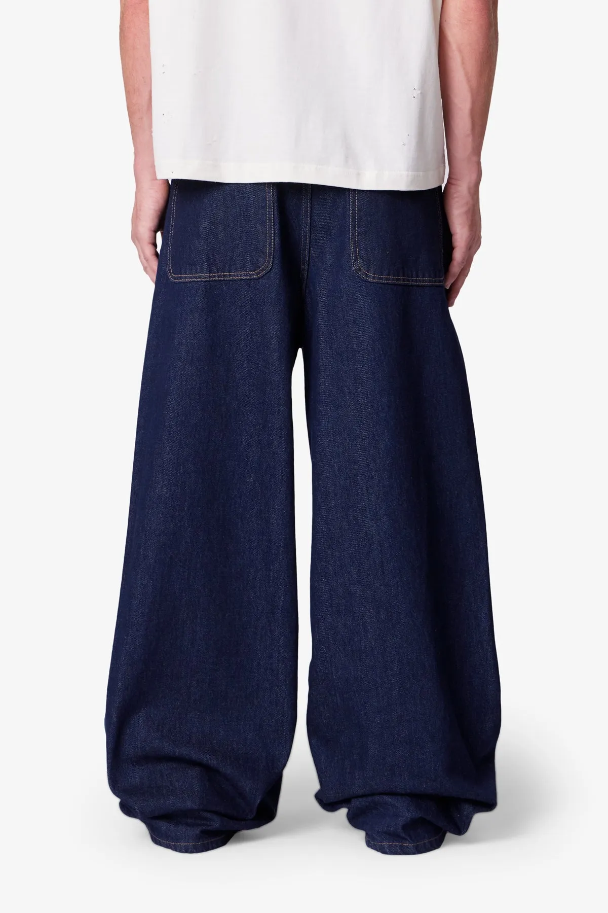 Raw Baggy Rave Denim - Washed Indigo sold by MNML product image thumbnail 5