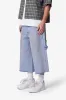 Ultra Baggy Tool Denim Shorts - Light Blue sold by MNML