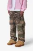 Ultra Baggy Distressed Cargo Pants - Woodland Camo sold by MNML