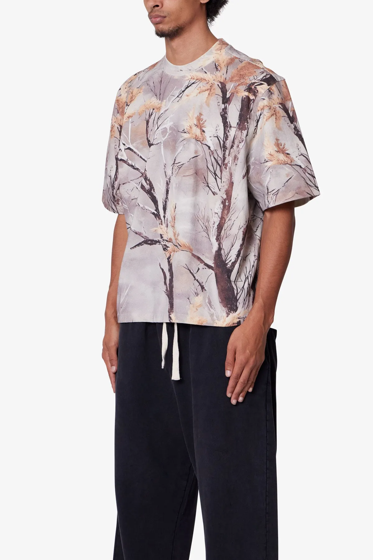 Washed Dart Tee - Snow Camo sold by MNML product image thumbnail 3