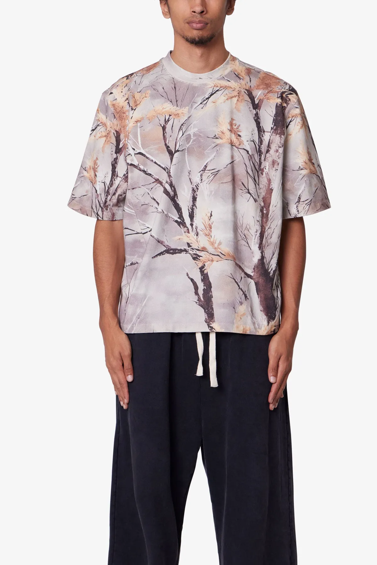Washed Dart Tee - Snow Camo sold by MNML product image thumbnail 2