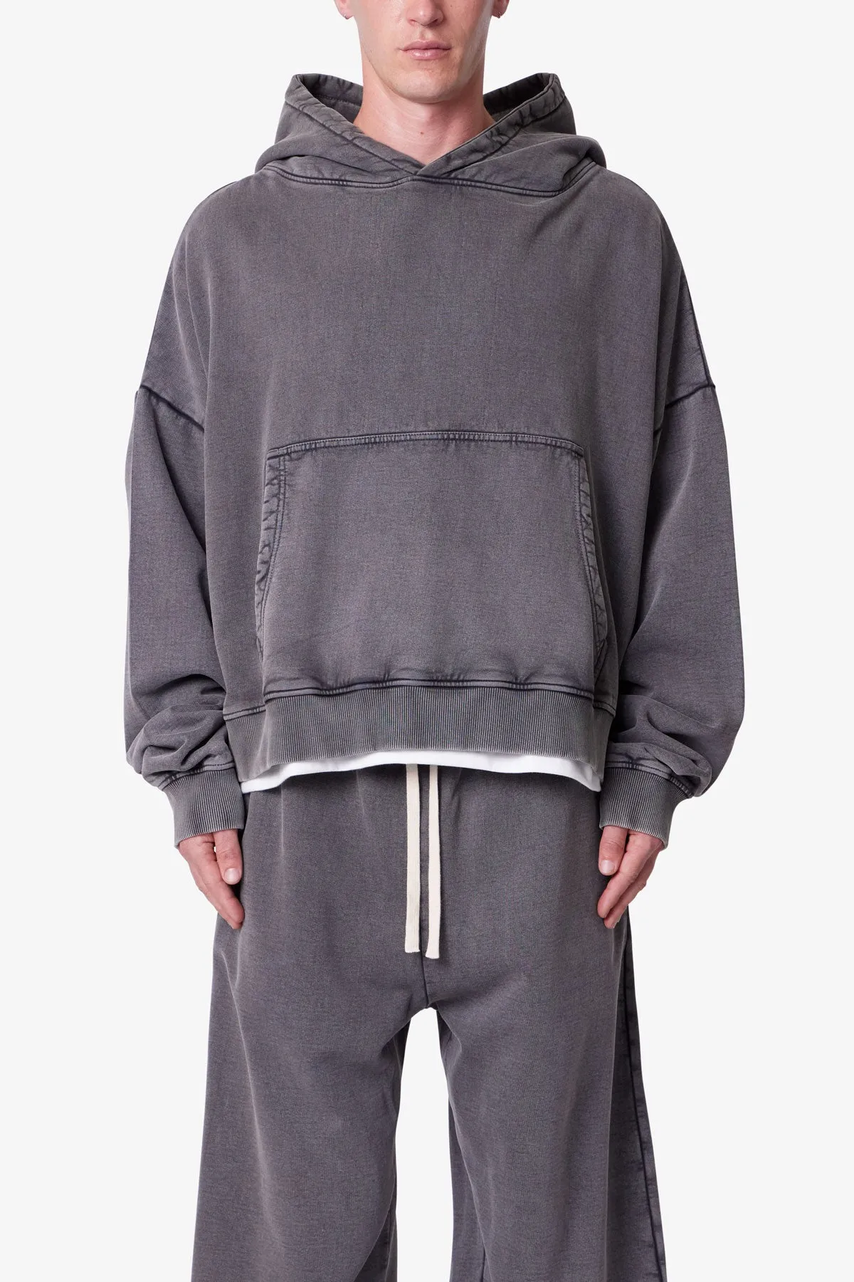 Gradient Pullover Hoodie - Vintage Black sold by MNML product image thumbnail 2