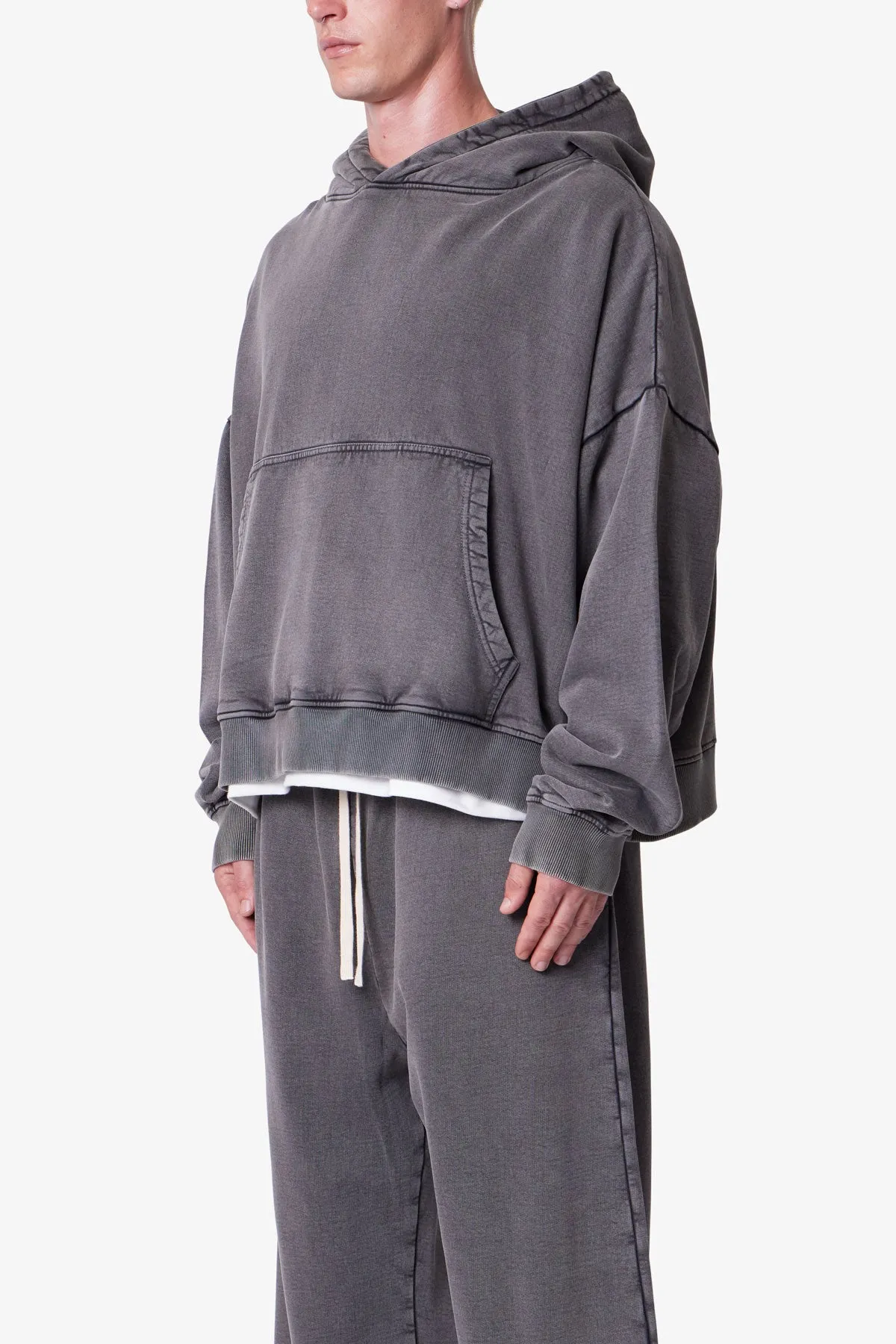 Gradient Pullover Hoodie - Vintage Black sold by MNML product image thumbnail 3